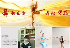 长沙网站制作案例,长沙网站建设案例:舞韵东方艺术学校